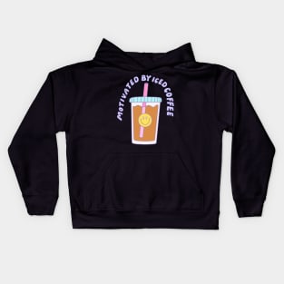 Motivated by Iced Coffee Kids Hoodie